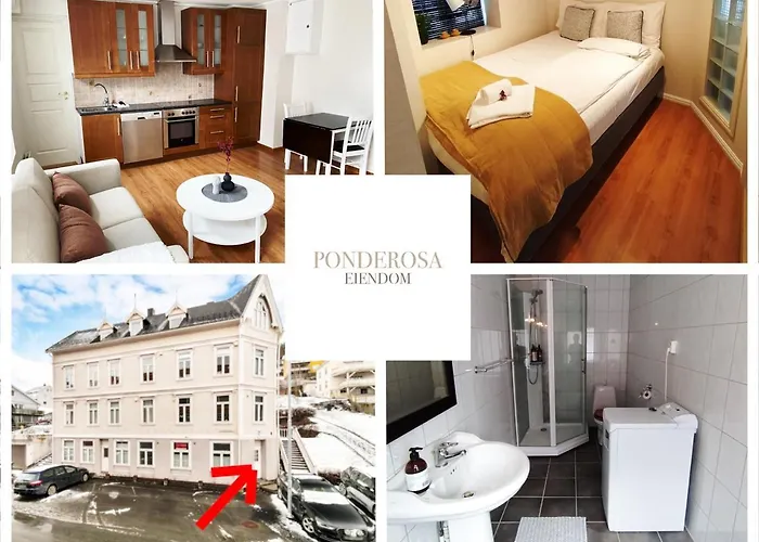 아파트 Central Narvik Apartment Walk To Train Bus 나르비크